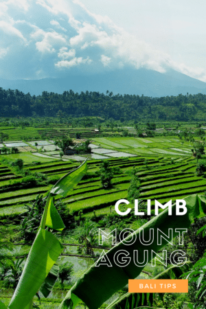 Tips for climbing mount agung