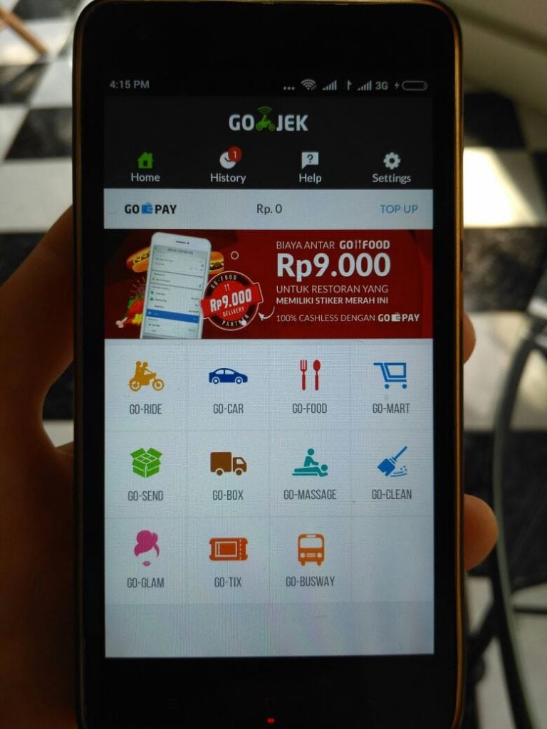 Gojek An easy way to have your favorite foods delivered in Bali