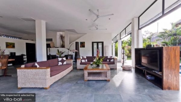 Villa Surga living room