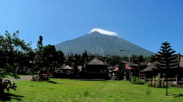 The holiest volcano of Bali