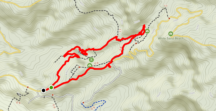 Munduk trail map