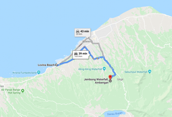 jembong waterfall map