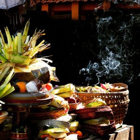 Galungan offerings