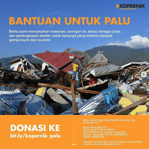 Sulawesi earthquake - Kopernik