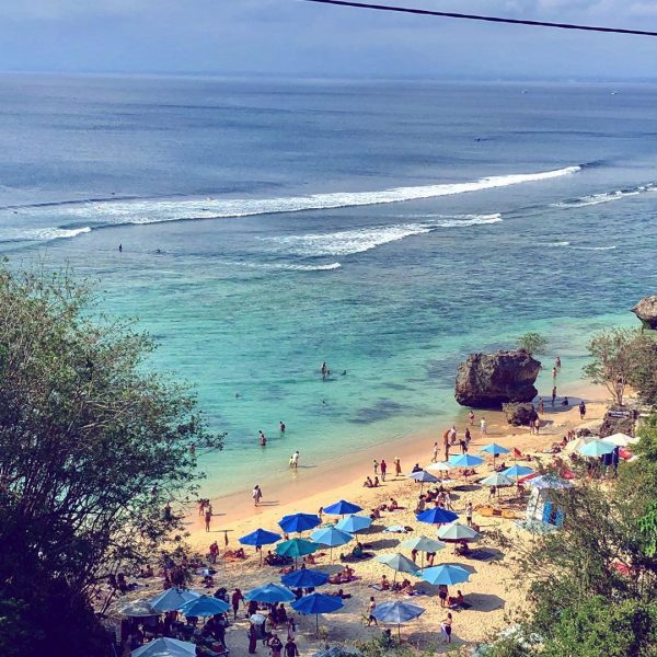 Uluwatu travel guide for families Padang Padang Beach in Uluwatu Bali