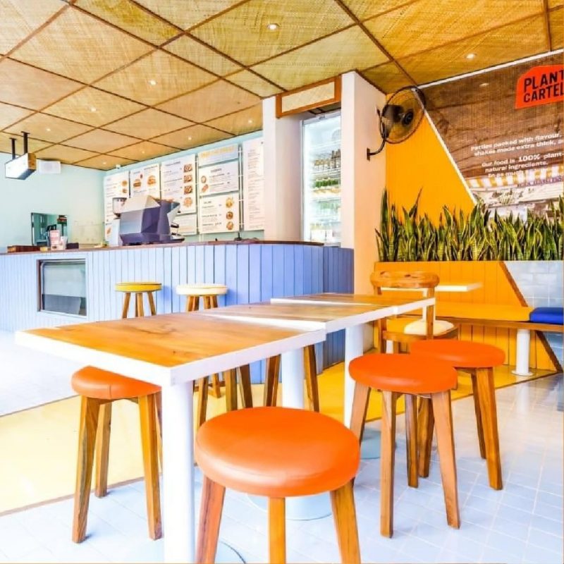 Healthy fast food place perfect for vegan