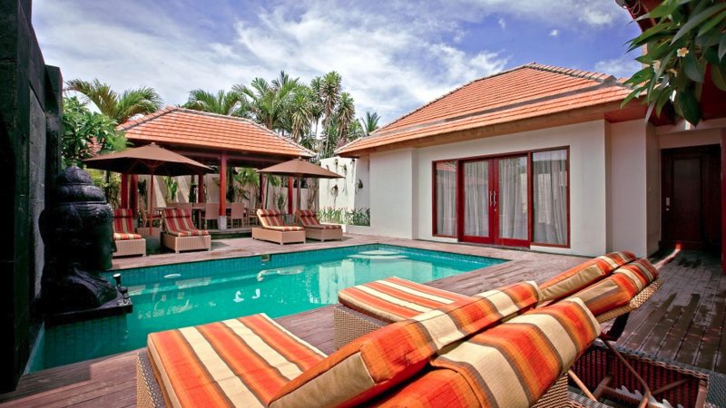 4-bedroom holiday home with a mix of traditional Balinese and modern elements