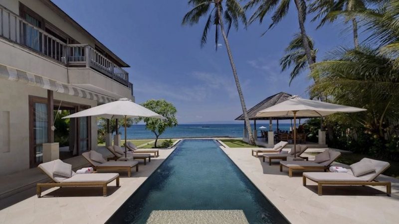 The most amazing beachfront villas in Bali