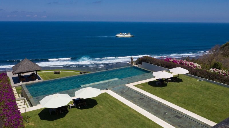 stunning ocean view from Villa Surga One