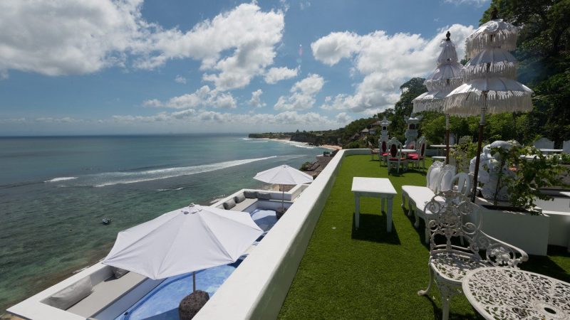 Amazing view from a super luxurious villa