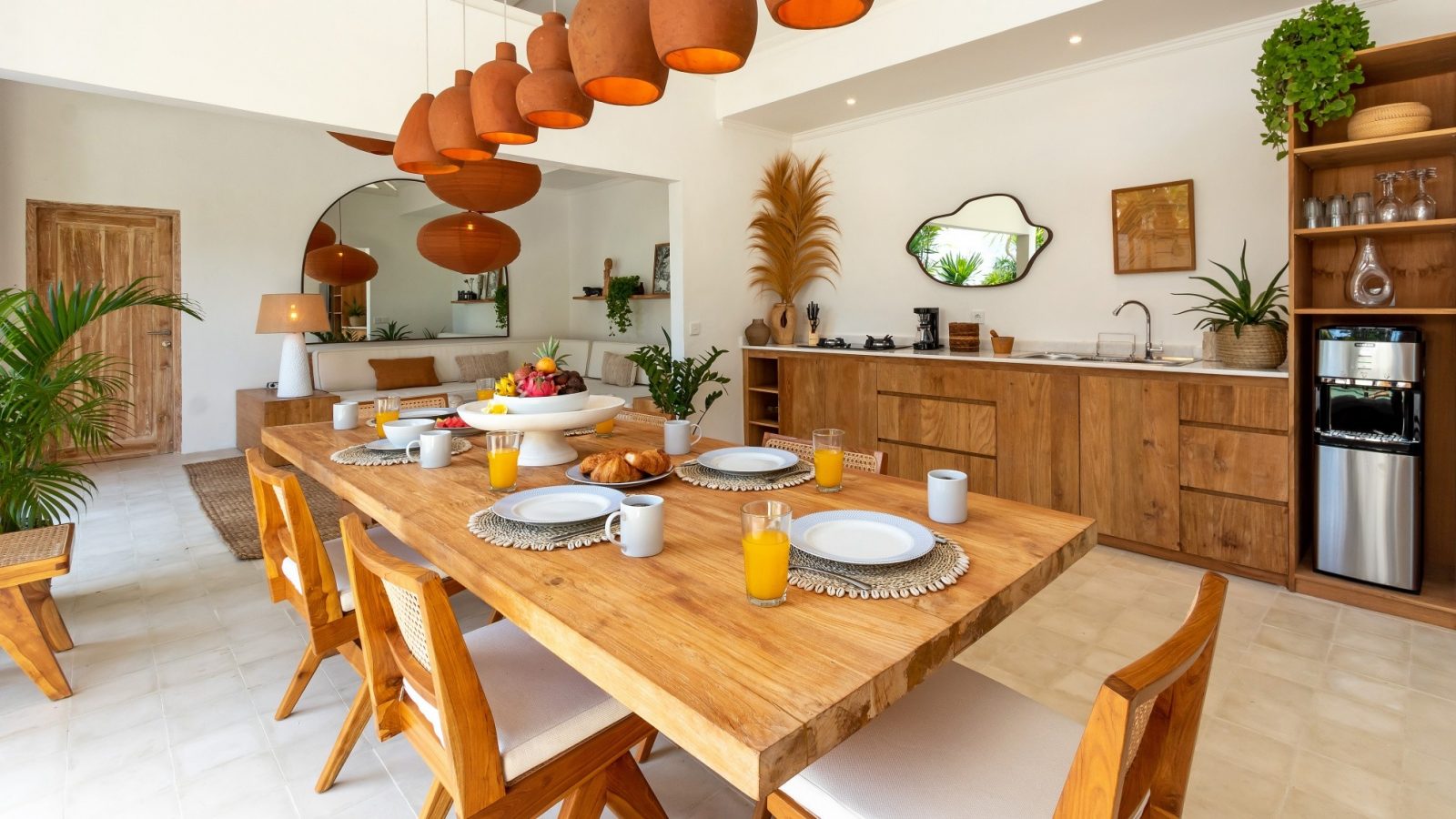 Villa Gauguin Dining area