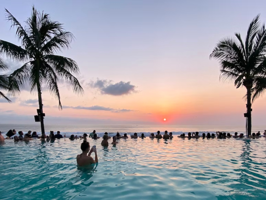 Famous place in South Bali seminyak, canggu area