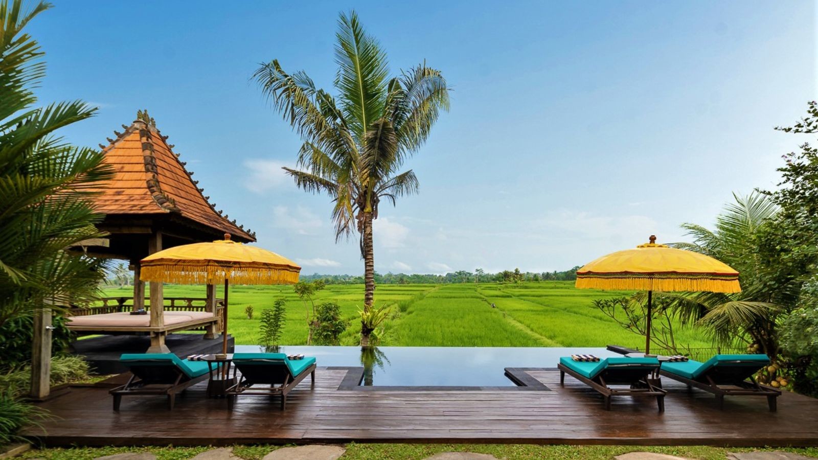 Villa in Ubud with the view
