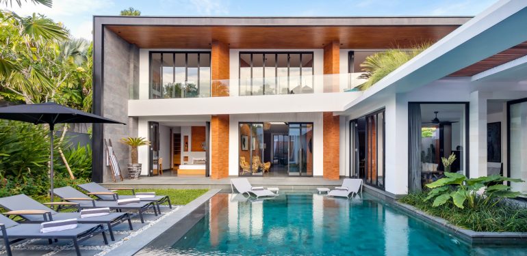 best bali villas with modern design